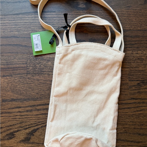 Kate Spade x Target Cream Wine Tote with Green and Pink Design - Picture 4 of 4